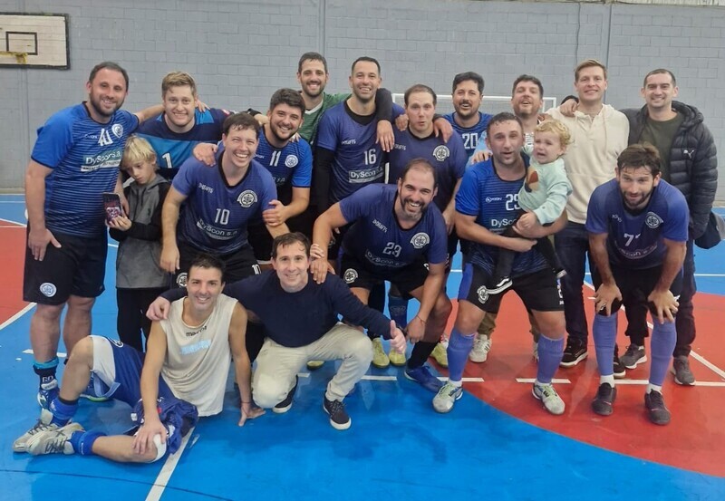 Acá están los campeones.