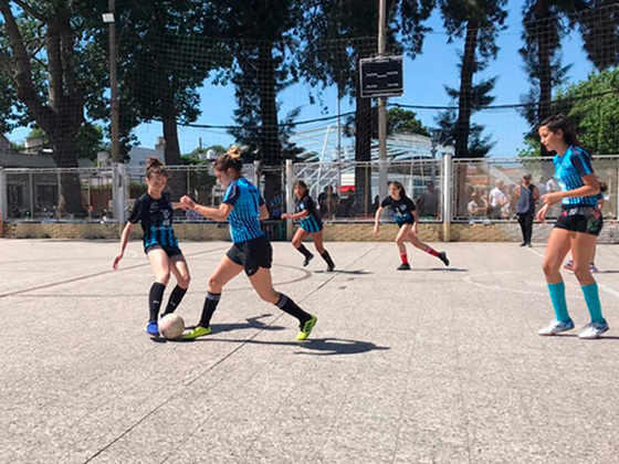 Las inferiores femeninas de futsal son una realidad.