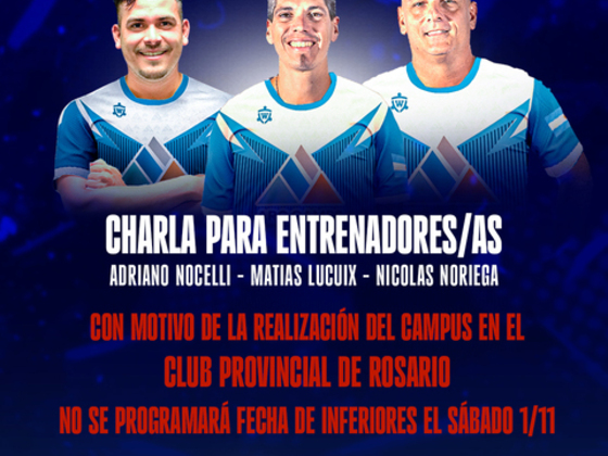 Tres entrenadores de reconocida trayectoria disertar&aacute;n en ARF.