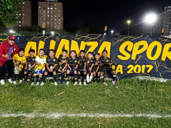 La línea 'C' del aurinegro festejó en la Copa de Plata.
