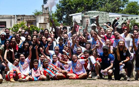 ¡Acá están las campeonas!