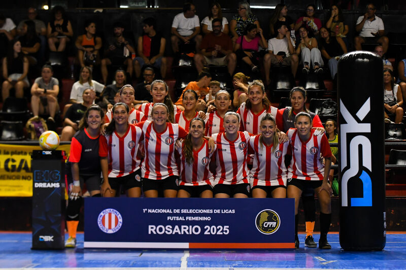 El plantel que representó a la Asociación Rosarina en el Nacional.